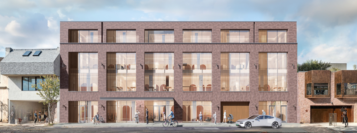 Front Rendering -- School & Event Center (Nov 2025)